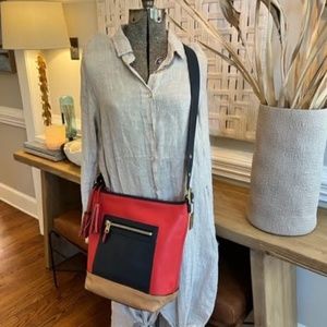 Coach Color Block Crossbody/Shoulder Bag
